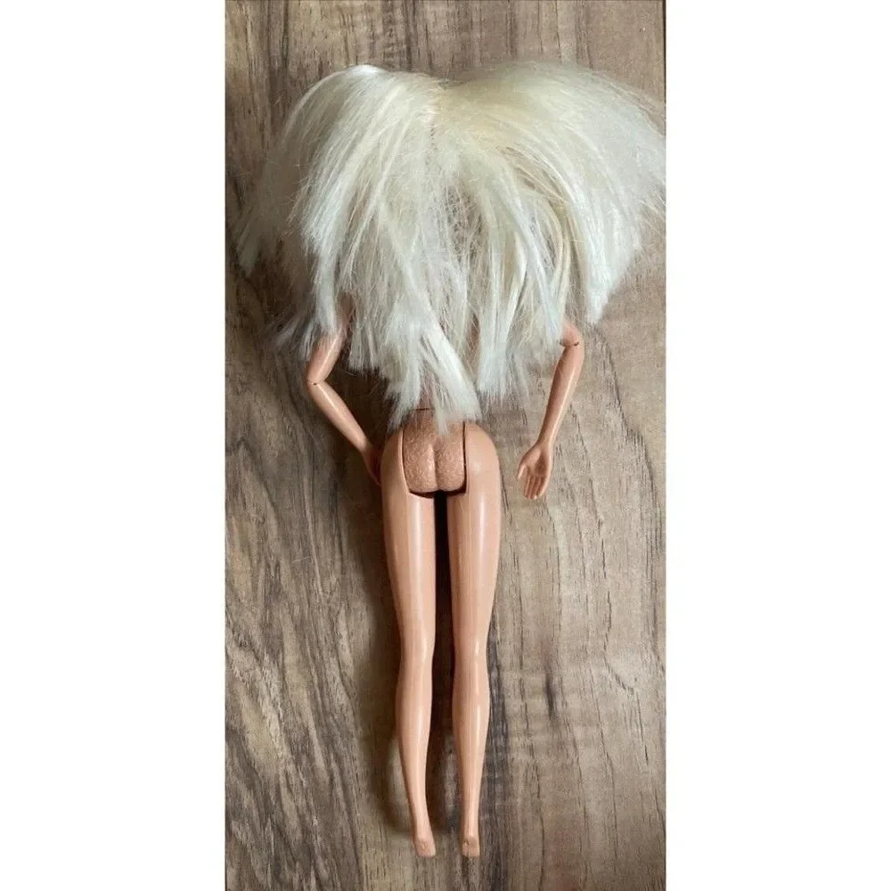 Mattel Barbie Doll 1998 Vintage Nude Lever on Back Moving Arms Articulated Arms